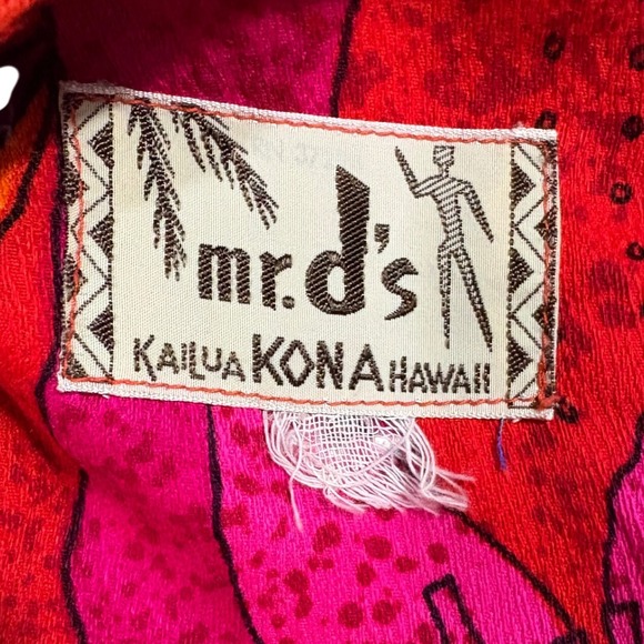 Vintage Mr. D's Kailua Kona‎ Hawaii Floral Maxi Dress Sleeveless - Picture 4 of 9